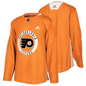 Flyers Adidas NHL Men's Climalite Authentic Jersey